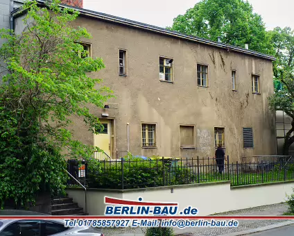 berlin-fassadenrenovierung-steglitz 15 Saalhaus, vor den Arbeiten